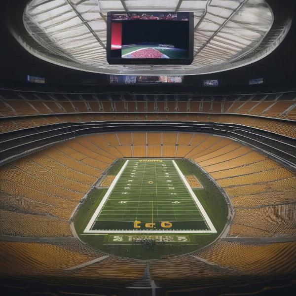 football skybox view