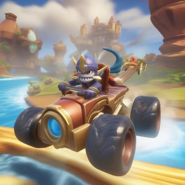 skylanders superchargers gameplay example