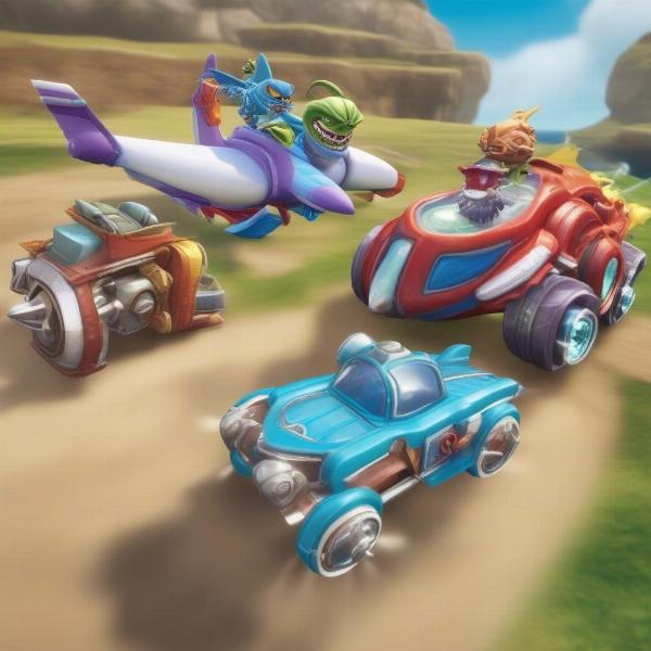 skylanders superchargers land vehicles