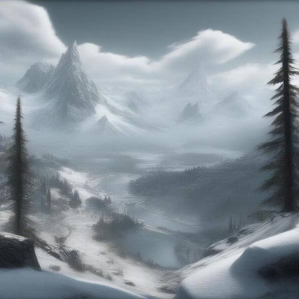 Skyrim's Vast Open World