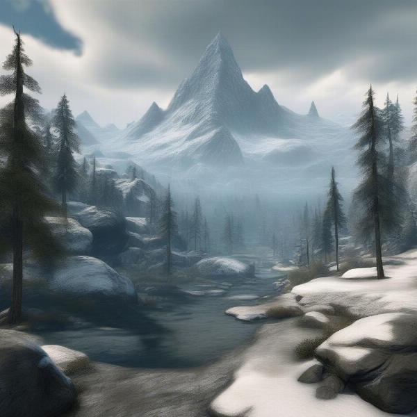 Skyrim diverse open world