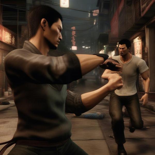 sleeping dogs intense hand to hand combat