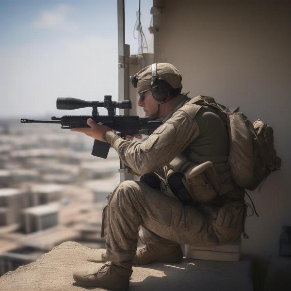 sniper and security team communication