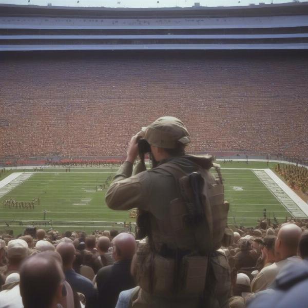 sniper team at stadium