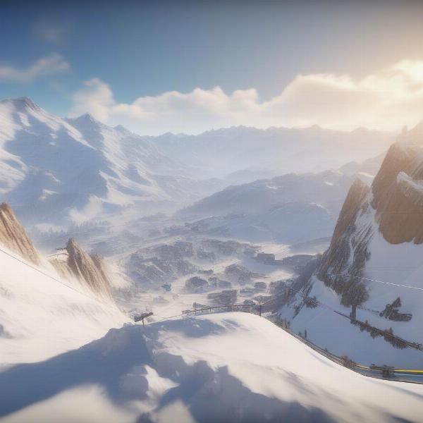 Steep open world map