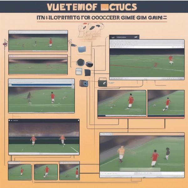 Steps in editing soccer game footage