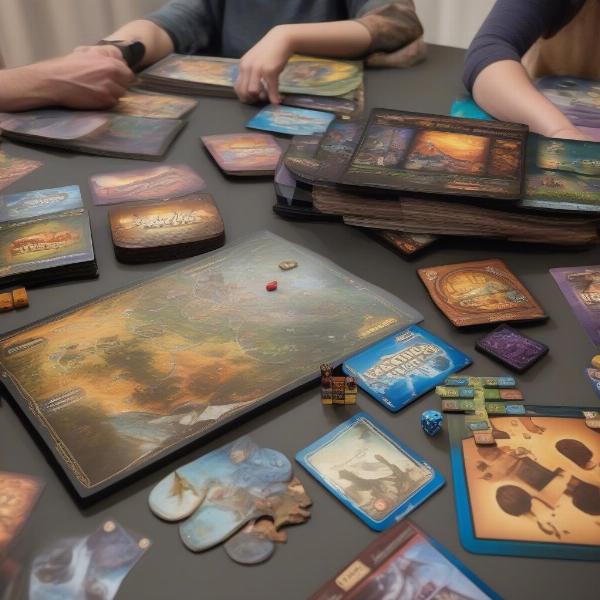 Diverse board game selection for solo players