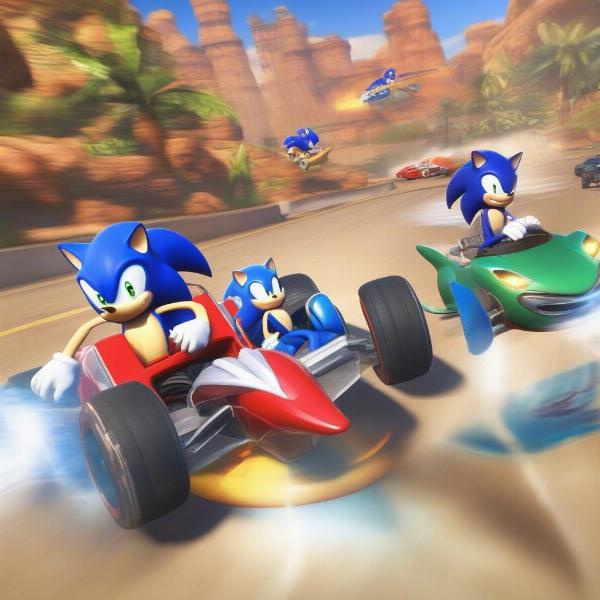 sonic all stars racing transformed on switch