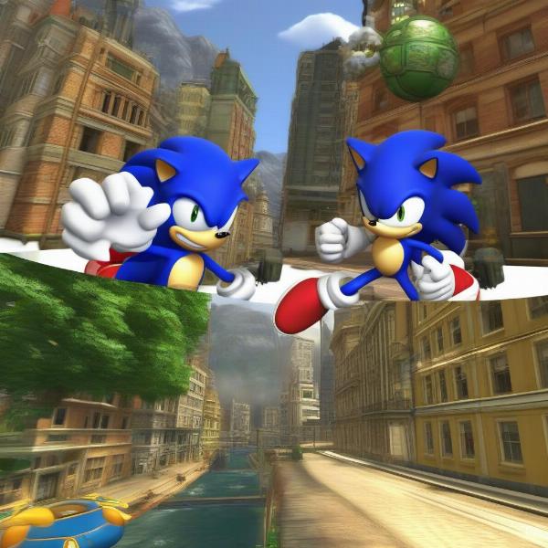 sonic generations gameplay classic and modern on the xbox 360