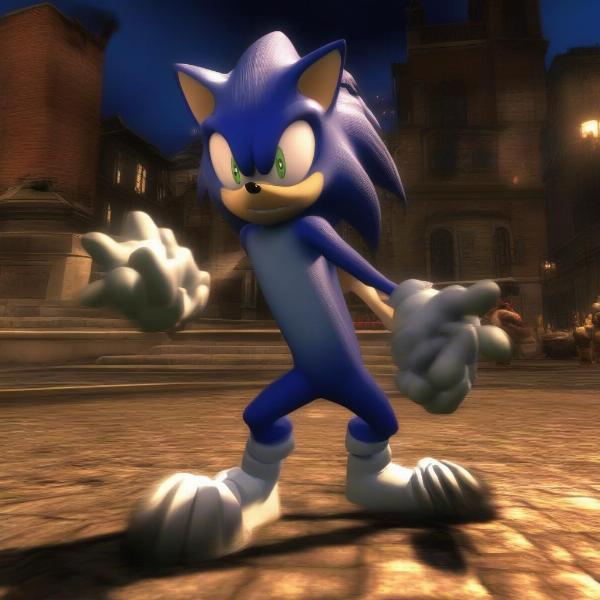 Sonic Unleashed Werehog Combat