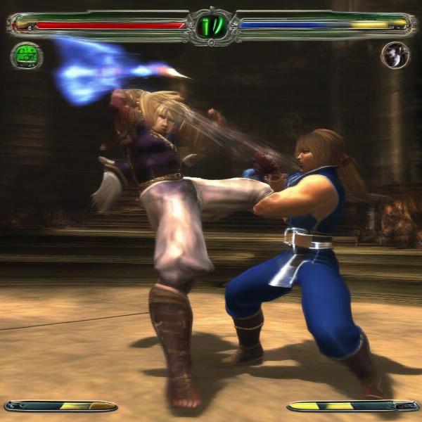 Soul Calibur II intense battle scene