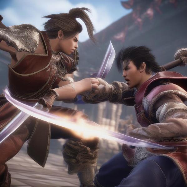 Soul Calibur VI epic battle 