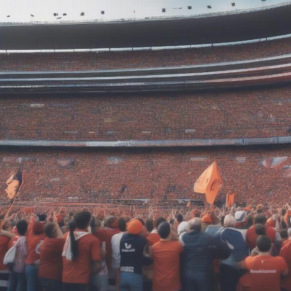 south carolina football fans in stadium