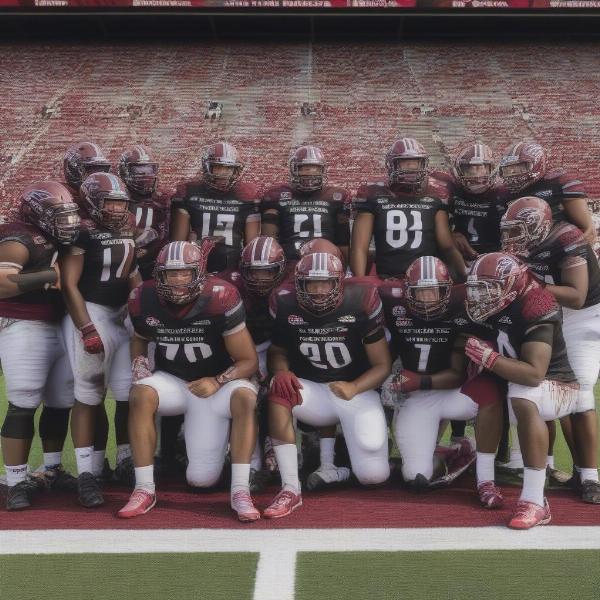 south carolina football team photo