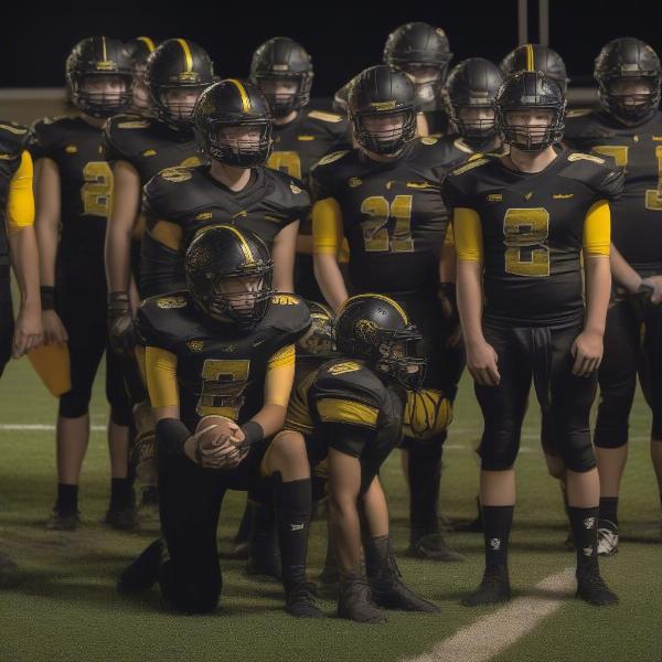 southeast polk football team lineup