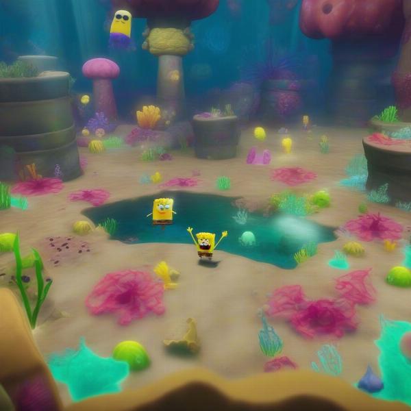 spongebob battle for bikini bottom jellyfish fields xbox