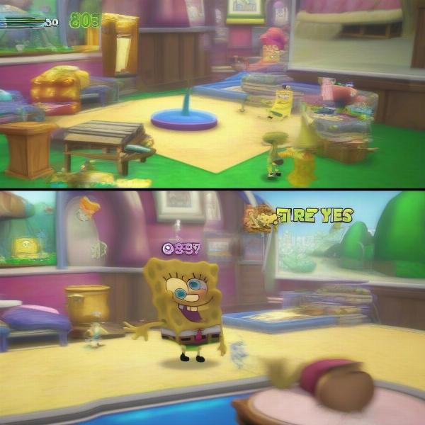 spongebob truth or square gameplay