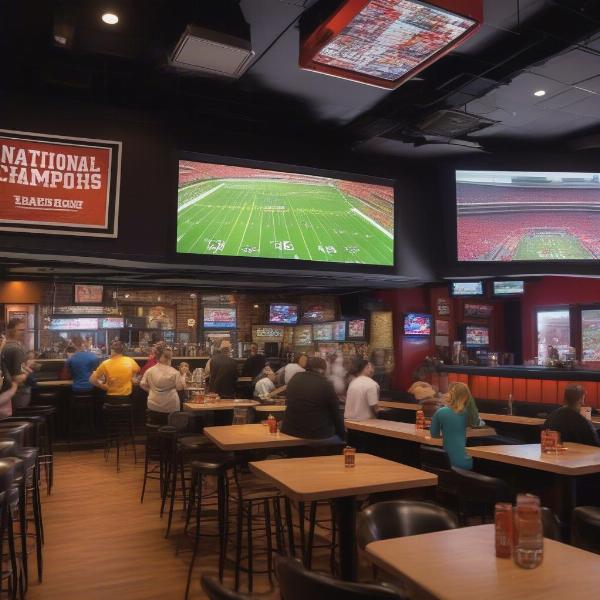 sports bar championship game