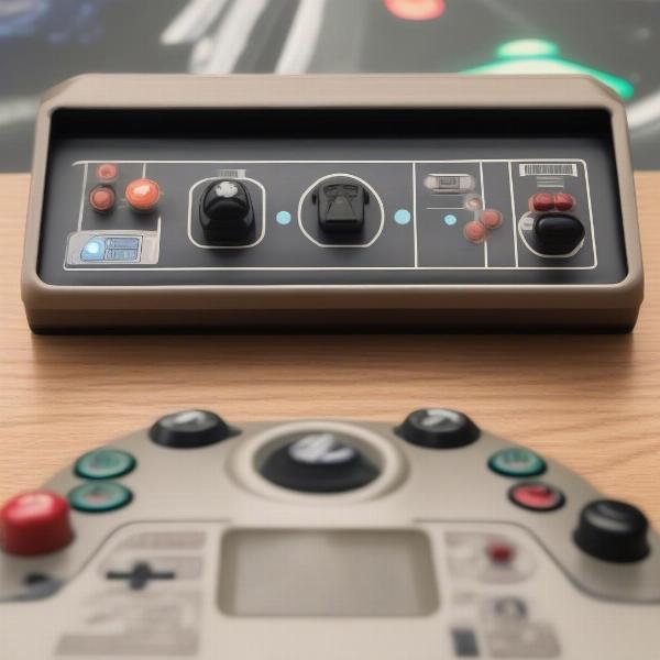 Star Wars arcade game controller and buttons