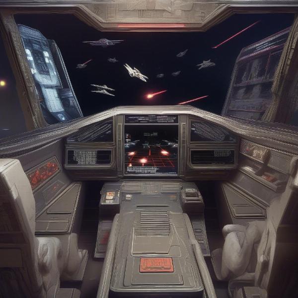 Star Wars Arcade Cockpit View