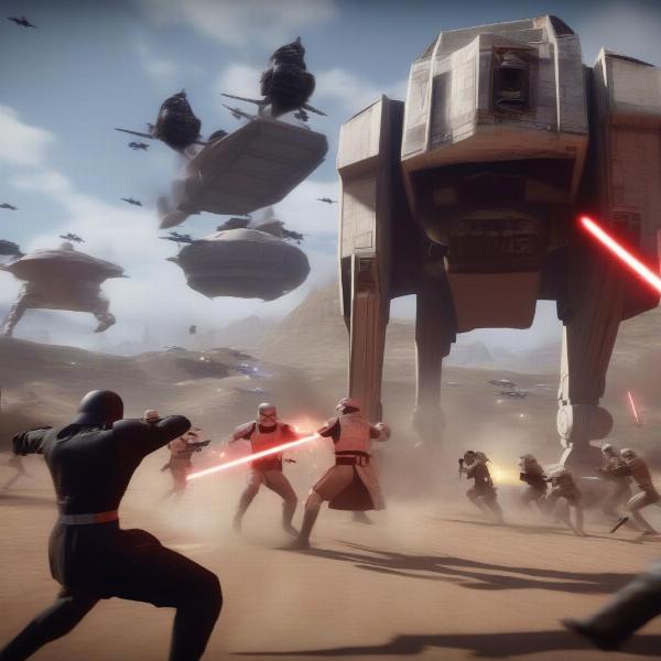 star wars battlefront 2 intense multiplayer