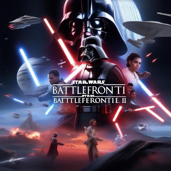 star wars battlefront 2 gameplay scenes