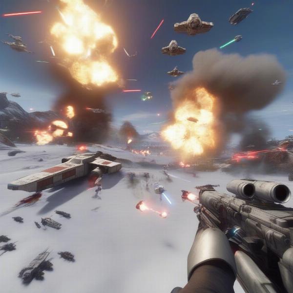 star wars battlefront 2015 does not feature local split screen co-op