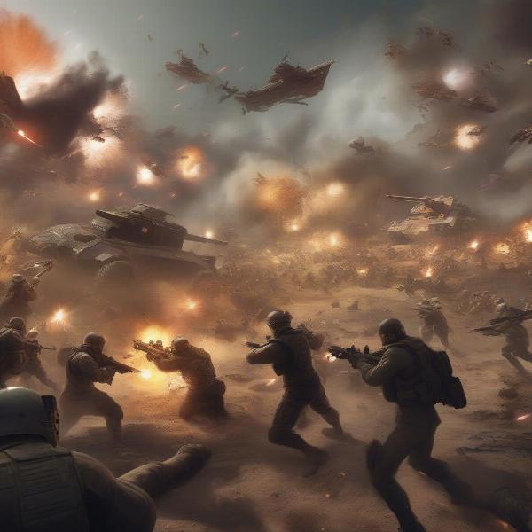 Star Wars Battlefront Multiplayer Action