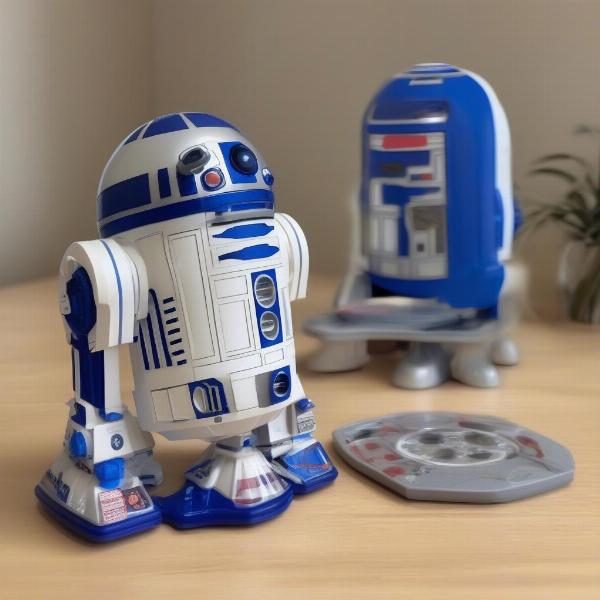 star wars bop it r2 d2 game features a detailed r2 d2 model