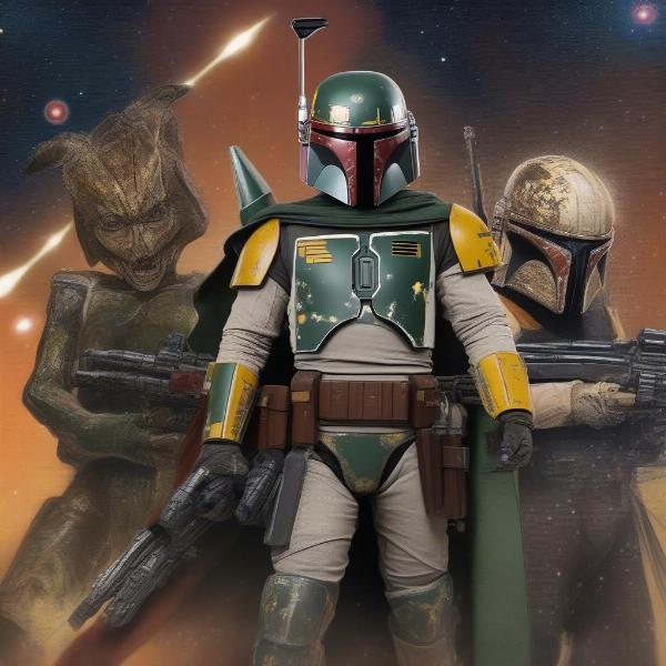 star wars bounty hunter iconic characters