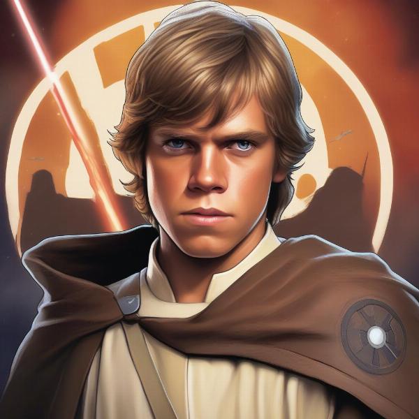 luke skywalker card star wars ccg