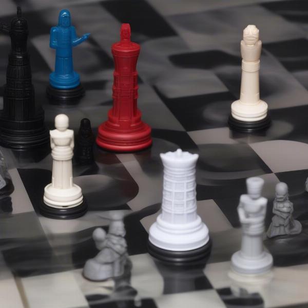 Star Wars Chess Game Light Side vs Dark Side
