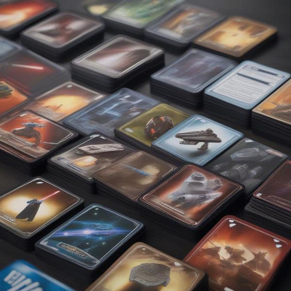 Star Wars Deckbuilding Game Cards 