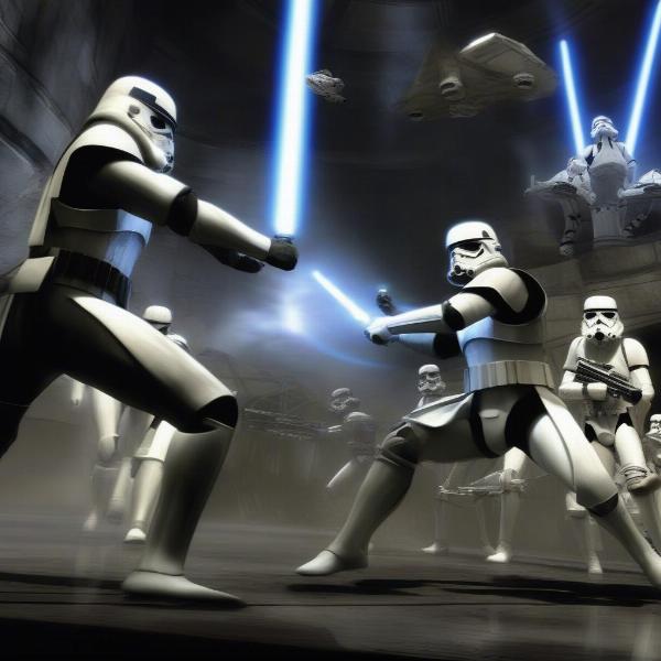 star wars the force unleashed gameplay xbox 360