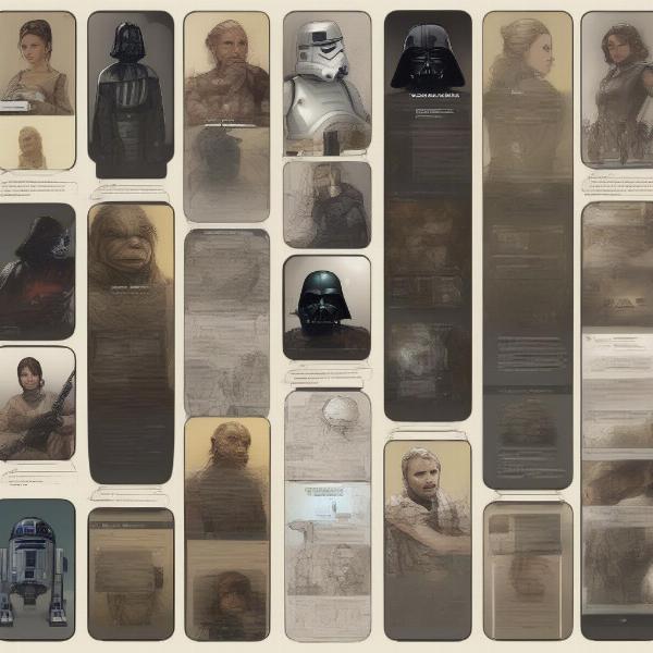 star wars game porn content hosted on a fictional platform