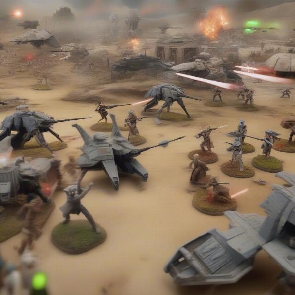 star wars legion digital battle scene