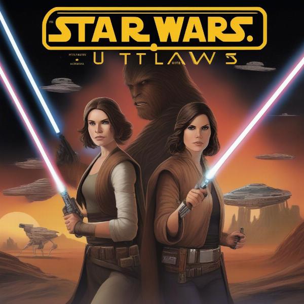 Star Wars Outlaws official cover art