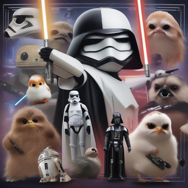 star-wars-pin-the-tail-game-poster-variety-featuring-different-characters