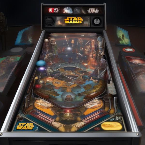 star wars pinball nintendo switch gameplay tables