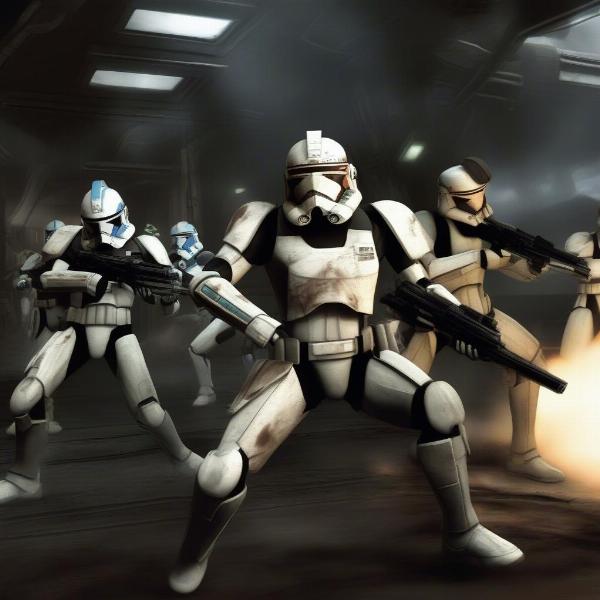 Republic Commando In-Game Action