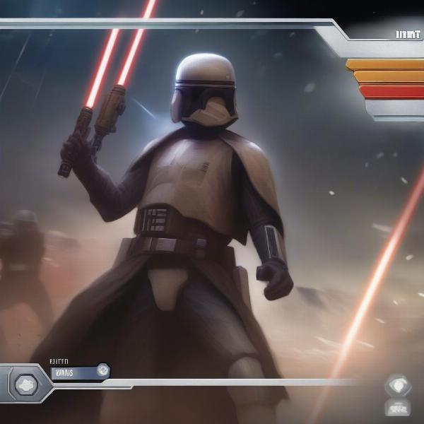 star wars rivals card close up
