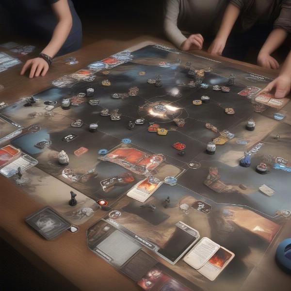 star wars rivals gameplay board