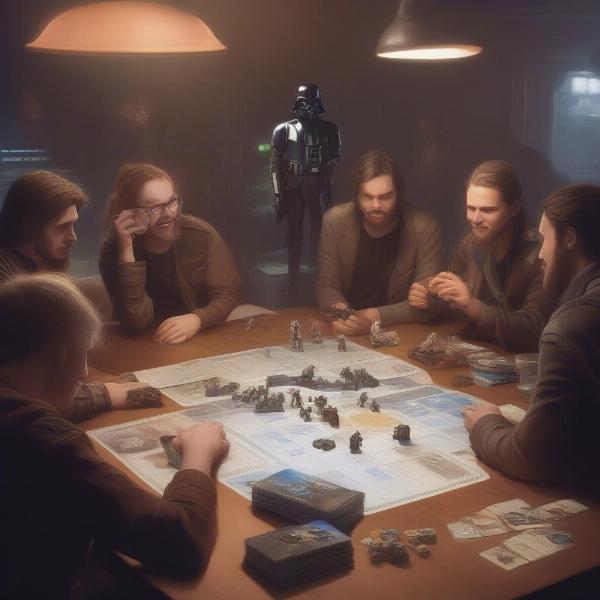 star wars rpg game night group