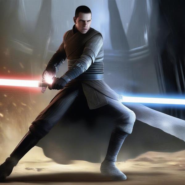 star wars unleashed combat system in action
