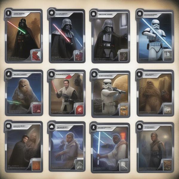 star wars unlimited different card types