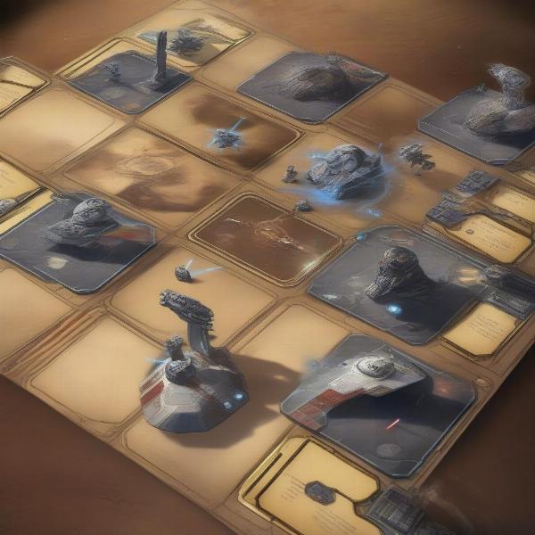 star wars unlimited tactical gameplay scenario