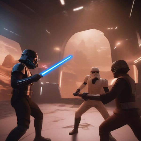 lightsaber vr combat