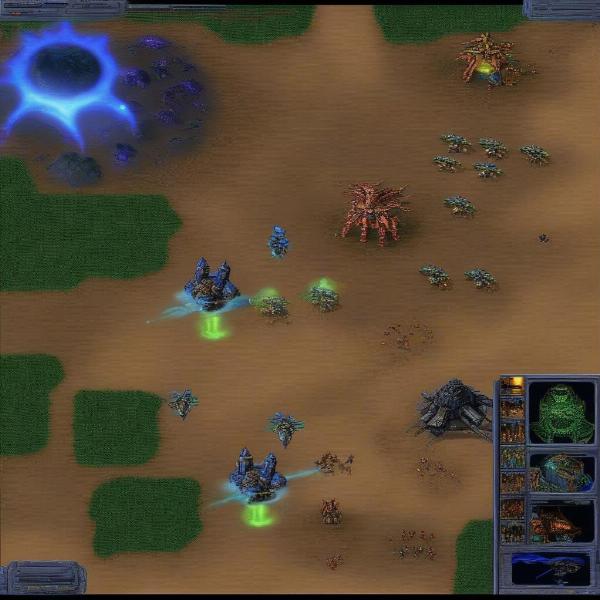 starcraft gameplay windows 98