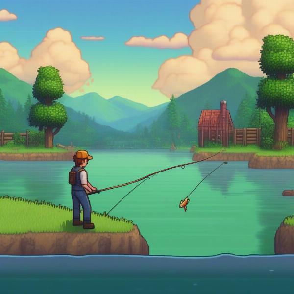 Stardew Valley fishing early game