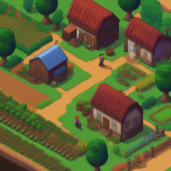 stardew valley gameplay scene
